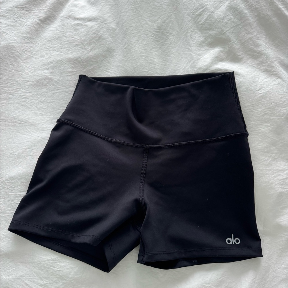 ALO Yoga Black Bike Shorts
